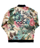 Miles Davis Flower Bomber Jacket