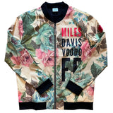 Miles Davis Flower Bomber Jacket