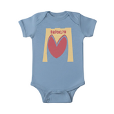Brooklyn Bridge Heart Onesies