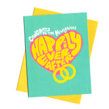 Groovy Wedding Card