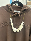 Woodblock Necklace