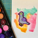 Chenille Pigeon Patch