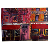 Sahadi's Brooklyn Wood Panel Art Print