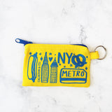 Brooklyn Keychain Zipper Pouch