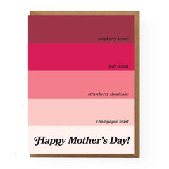 Paint Chip Mother's Day Card