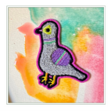 Chenille Pigeon Patch