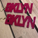 BKLYN Acrylic Earrings