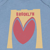 Brooklyn Bridge Heart Onesies