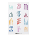 New York Icon Series Postcard