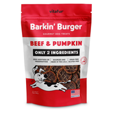 Vitafur Barkin Burger Beef & Pumpkin Dog Treat