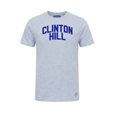 Clinton Hill Sky Blue T-Shirt with Royal Blue Letters