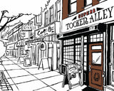 Tooker Alley Screen Print