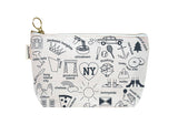 New York City Zipped Pouch