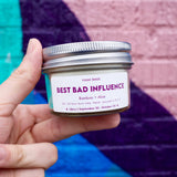 Best Bad Influence 4oz Soy Candle - Bamboo & Aloe