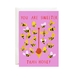 Sweeter Than Honey - Greeting Card