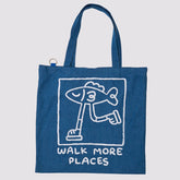 "Walk More Places" Tote Bag