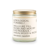 Astrological Storming (Sandalwood & Incense) Candle