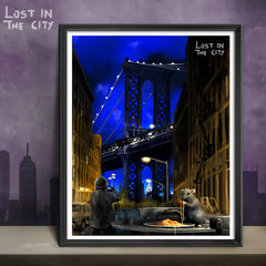 Lost in the City Prints