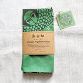 Mystical Afro Angels Ethiopian Inspired Bandana - Green