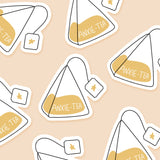 Anxie-tea Teabag Sticker