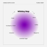 Midday Nap 4oz Soy Candle - Lavender Latte