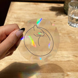 Sleeping Cat Rainbow Suncatcher