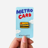 MetroCard NYC 1" Enamel Pin