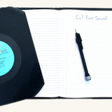 Vinyl Record Notebook - Large - Lined