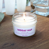 Midday Nap 4oz Soy Candle - Lavender Latte