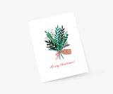 Merry Christmas Bunch - holiday Greeting Card