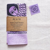 Mystical Afro Angels Ethiopian Inspired Bandana - Lt Orchid