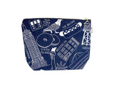 Denim New York City Makeup Pouch