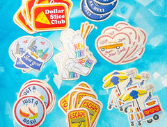 New York City Just A Nosh Sandwich Sticker
