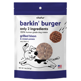 Vitafur Barkin Burger Bison & Sweet Potato Dog Treat