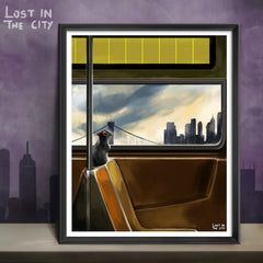 Lost in the City Prints