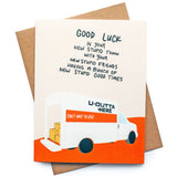 Moving Truck Card