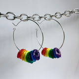 3D Dangle earrings