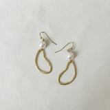 Cloud + Pearl Earrings