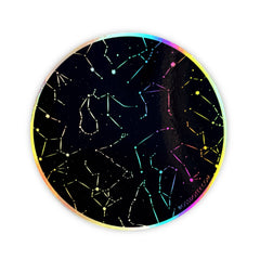 Constellations Holographic Sticker