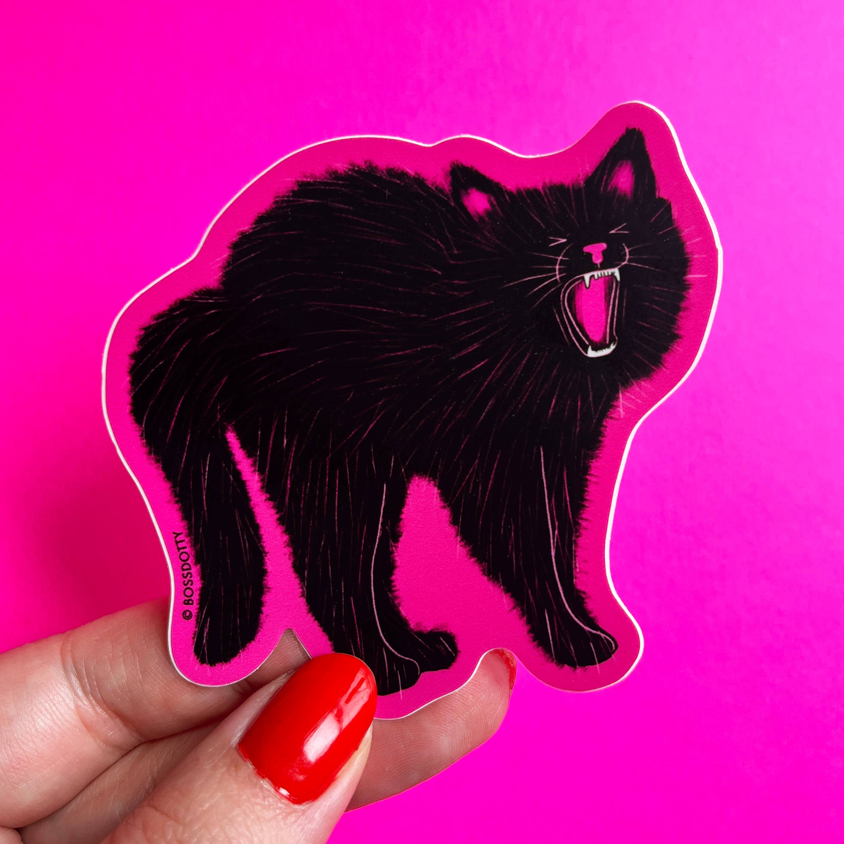 Halloween Cat Sticker