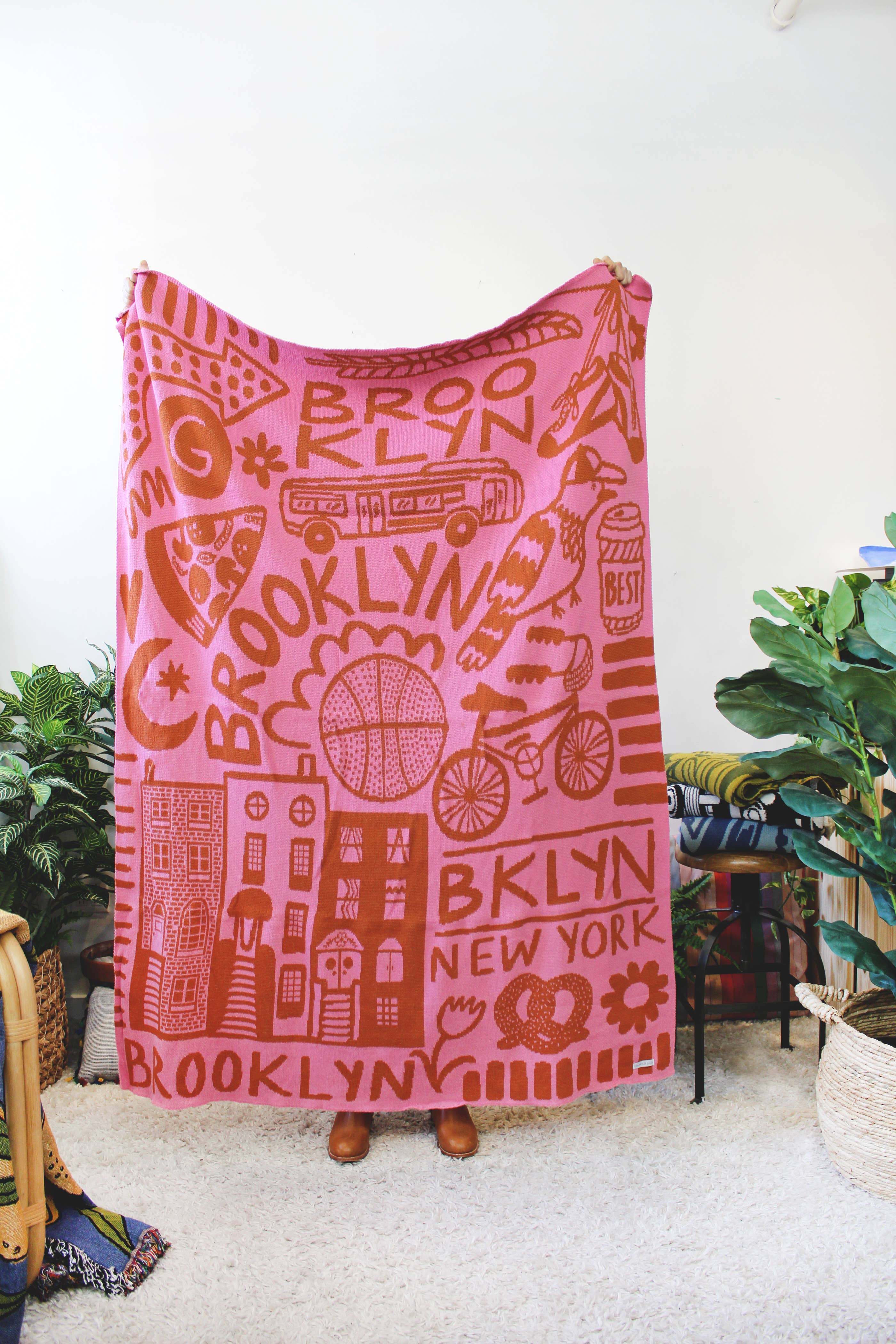 Brooklyn Knit Blanket