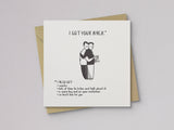 I Got Your Back Sympathy Card