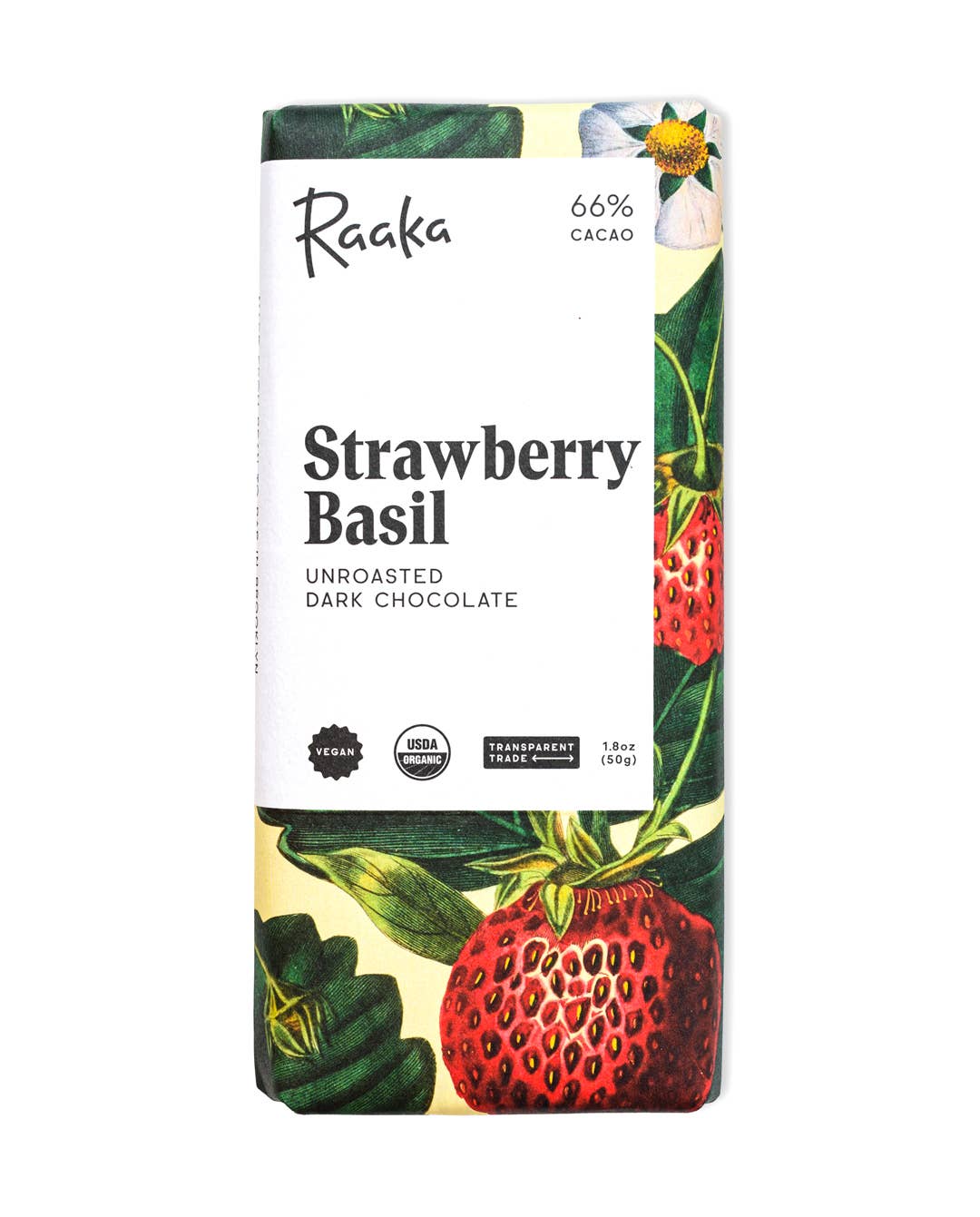 66% Strawberry Basil Bar - Spring Limited Batch