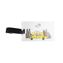 Uptown Taxi Luggage Tag