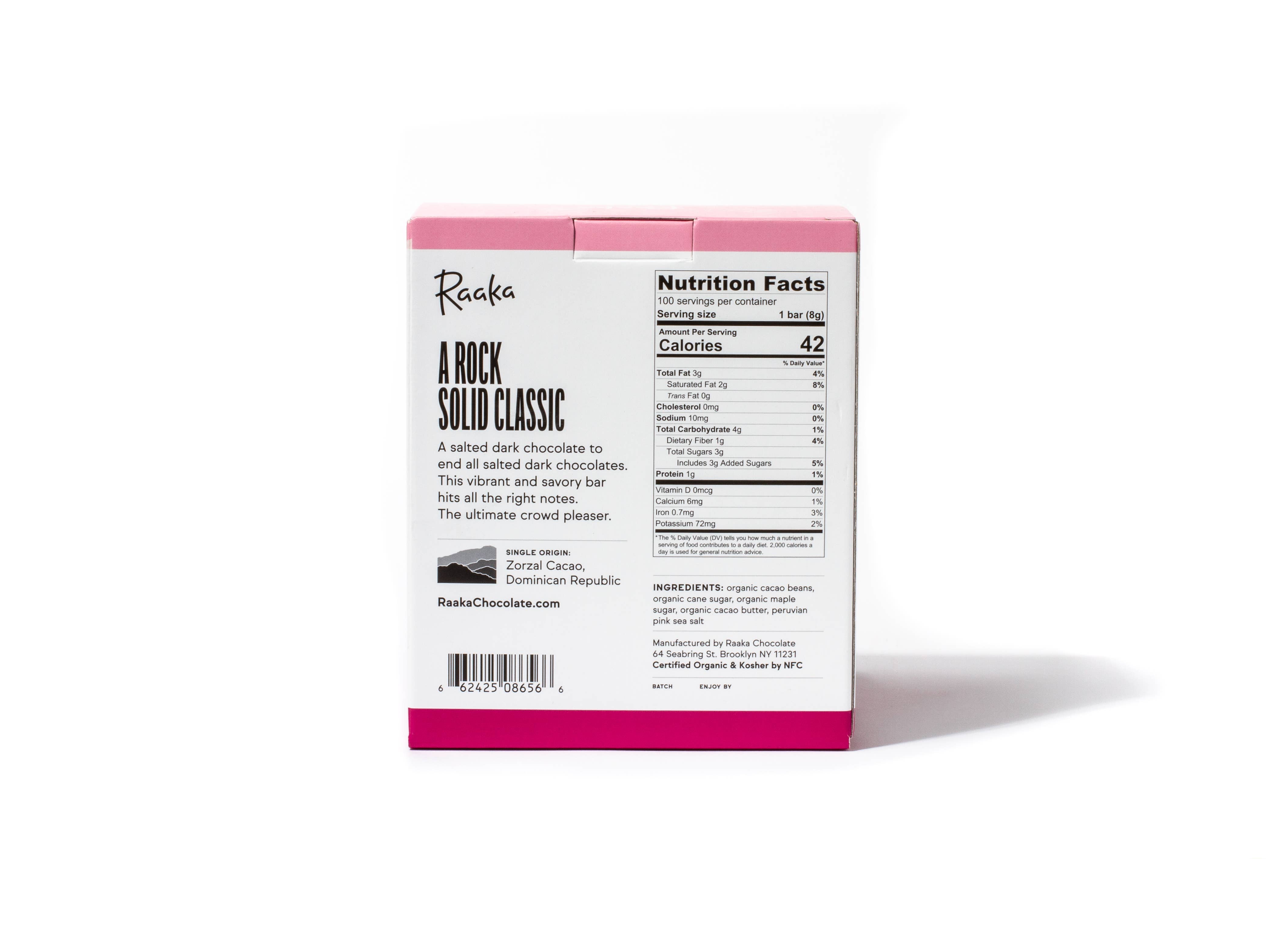 Pink Sea Salt Mini Chocolate Bars