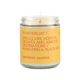 Wanderlust Candle (Mandarin & Black Berry) Candle