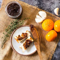 Orange Marmalade with Olives, Garlic & Thyme -- large jar