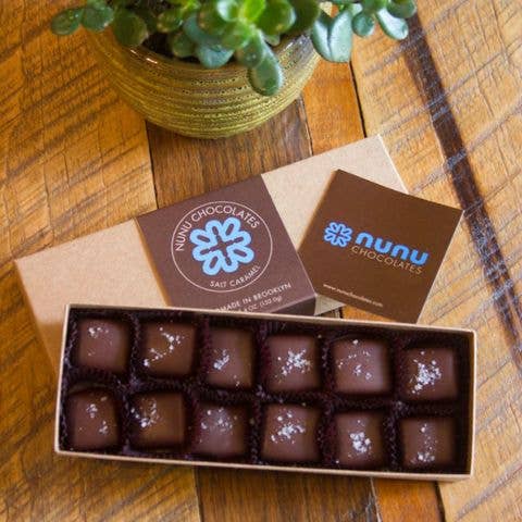 12pc Nunu Chocolates Salt Caramel