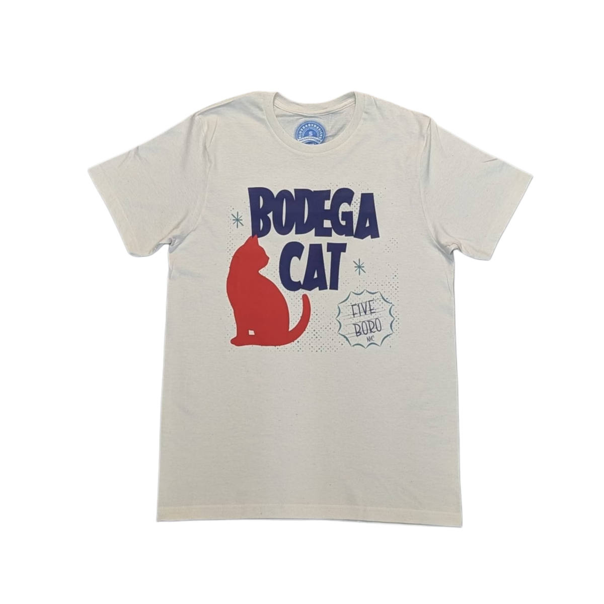 Bodega Cat T-Shirt - Natural