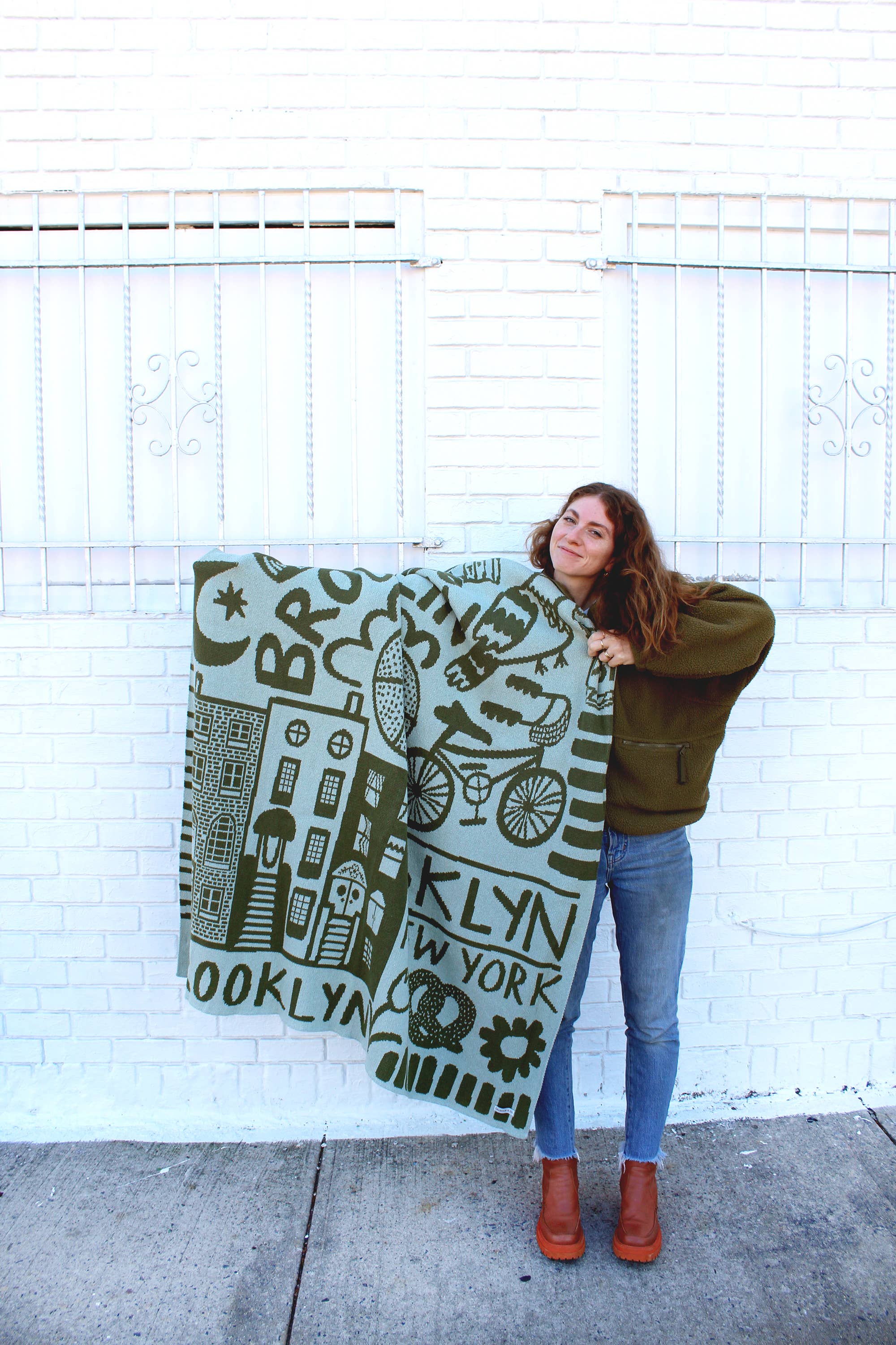 Brooklyn Knit Blanket